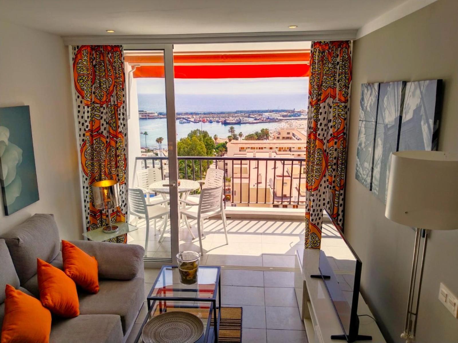 Los Cristianos Appartement Orange Trees Vue Mer Panoramique Экстерьер фото